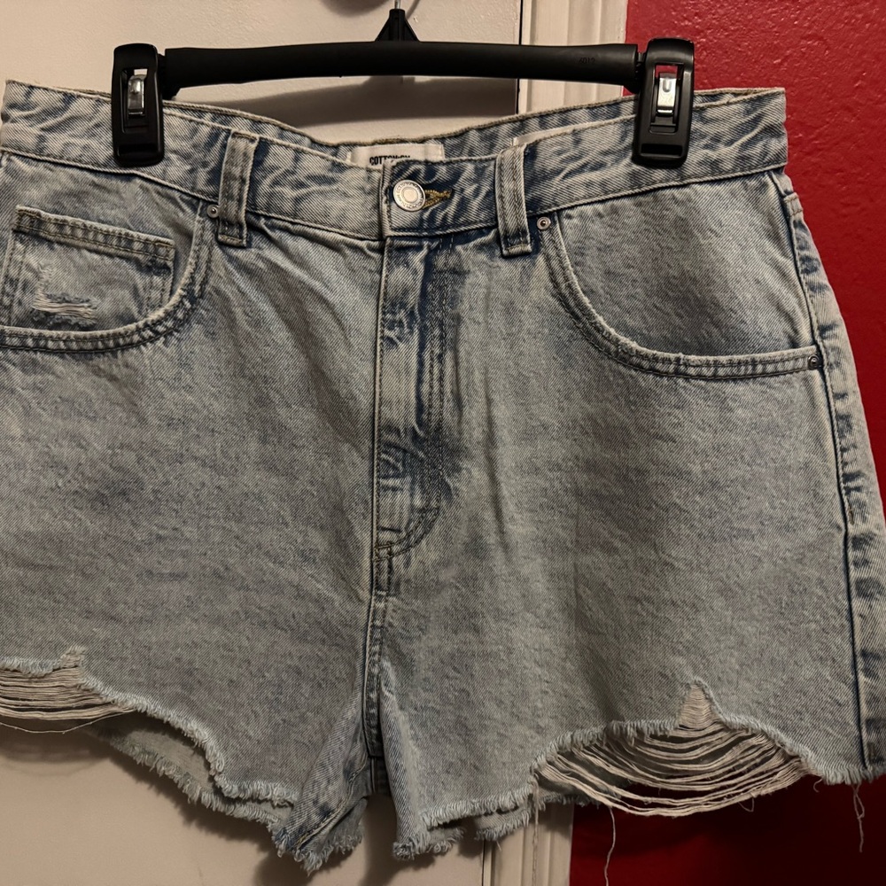Cotton On Light Blue Jean Shorts